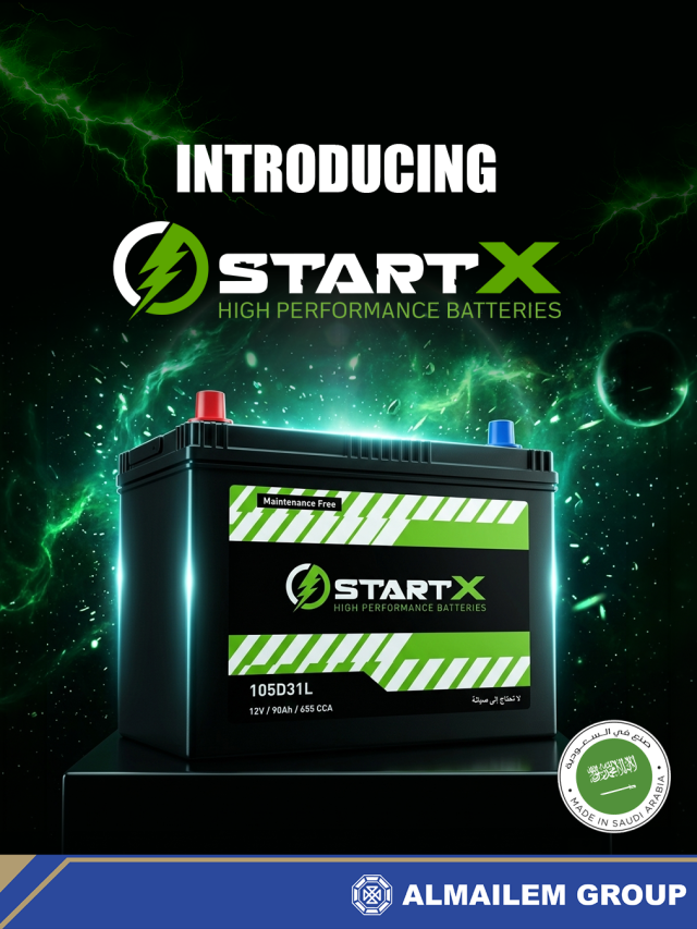 Power Up with StartX Batteries – AlMailem Batteries